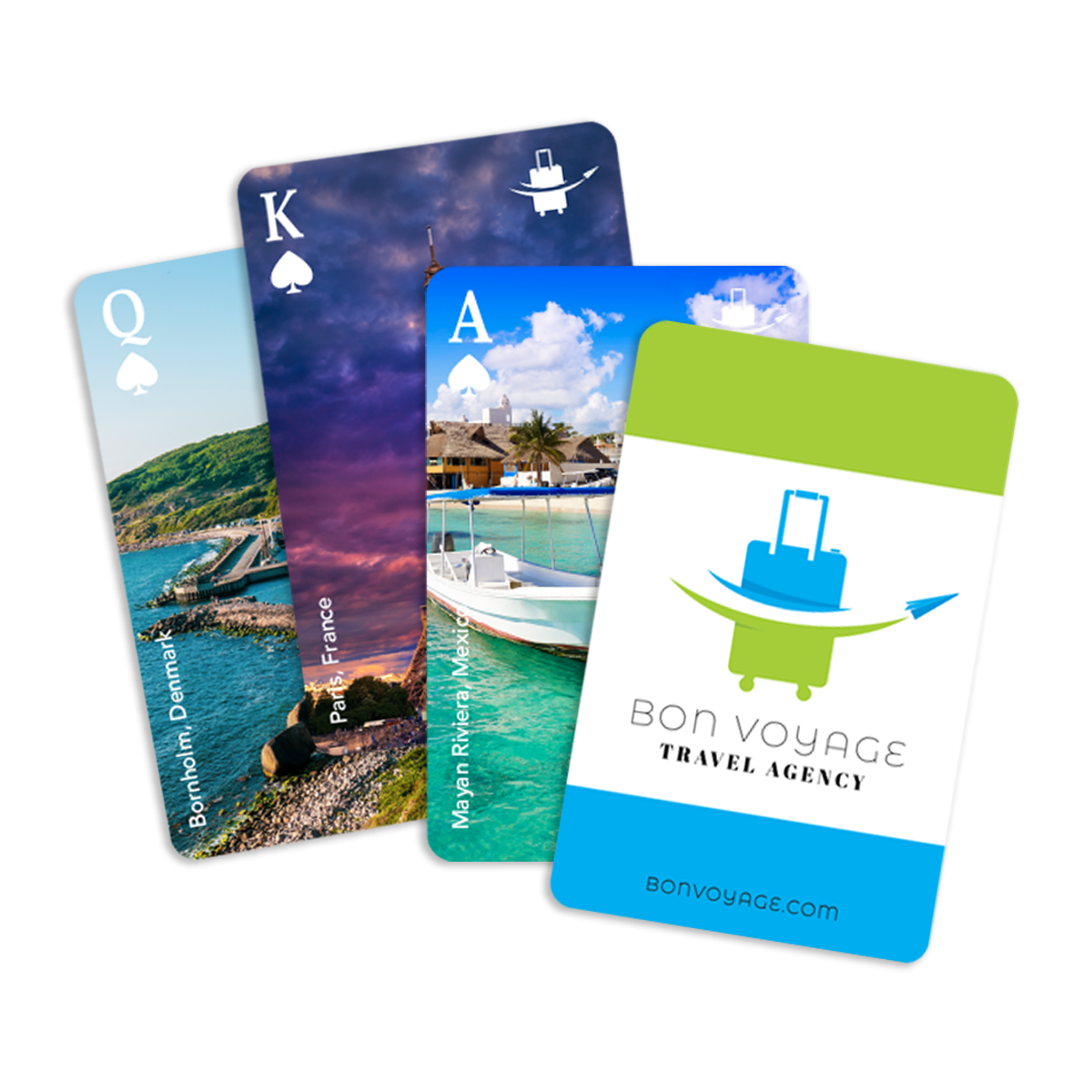 CARTES À JOUER - DOS & FIGURES PERSONNALISÉS